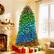 Alt View 1. Homcom - Smart Prelit Christmas Tree, Full-Spectrum RGB Dimmable LEDs, App & Remote Control, Wide Full Hinged - green.