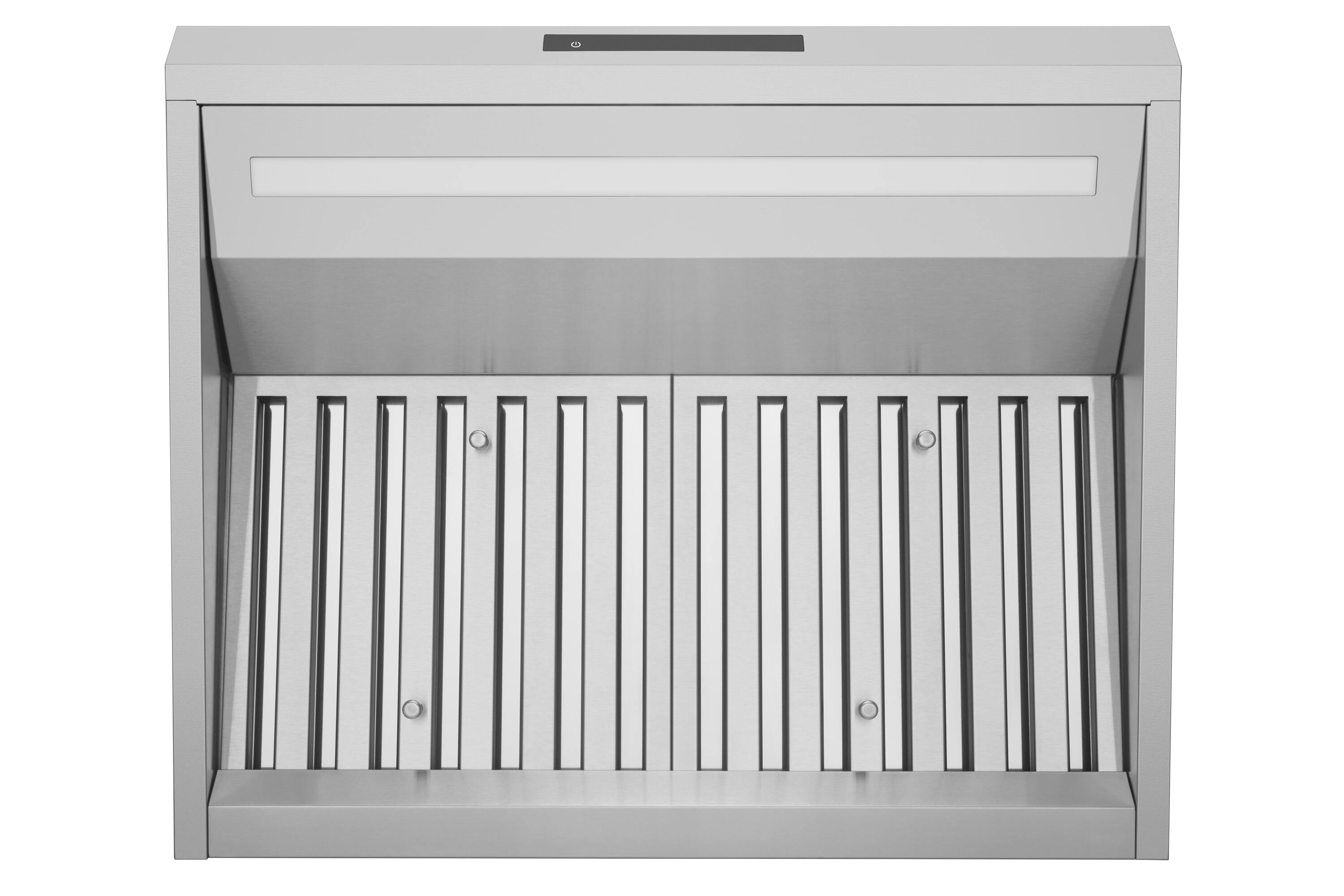 Alt View 4. Hauslane - Hauslane PRO Series PRO500 36" Versitile Under Cabinet or Wall Mounted Range Hood with Smart App Control - Silver.