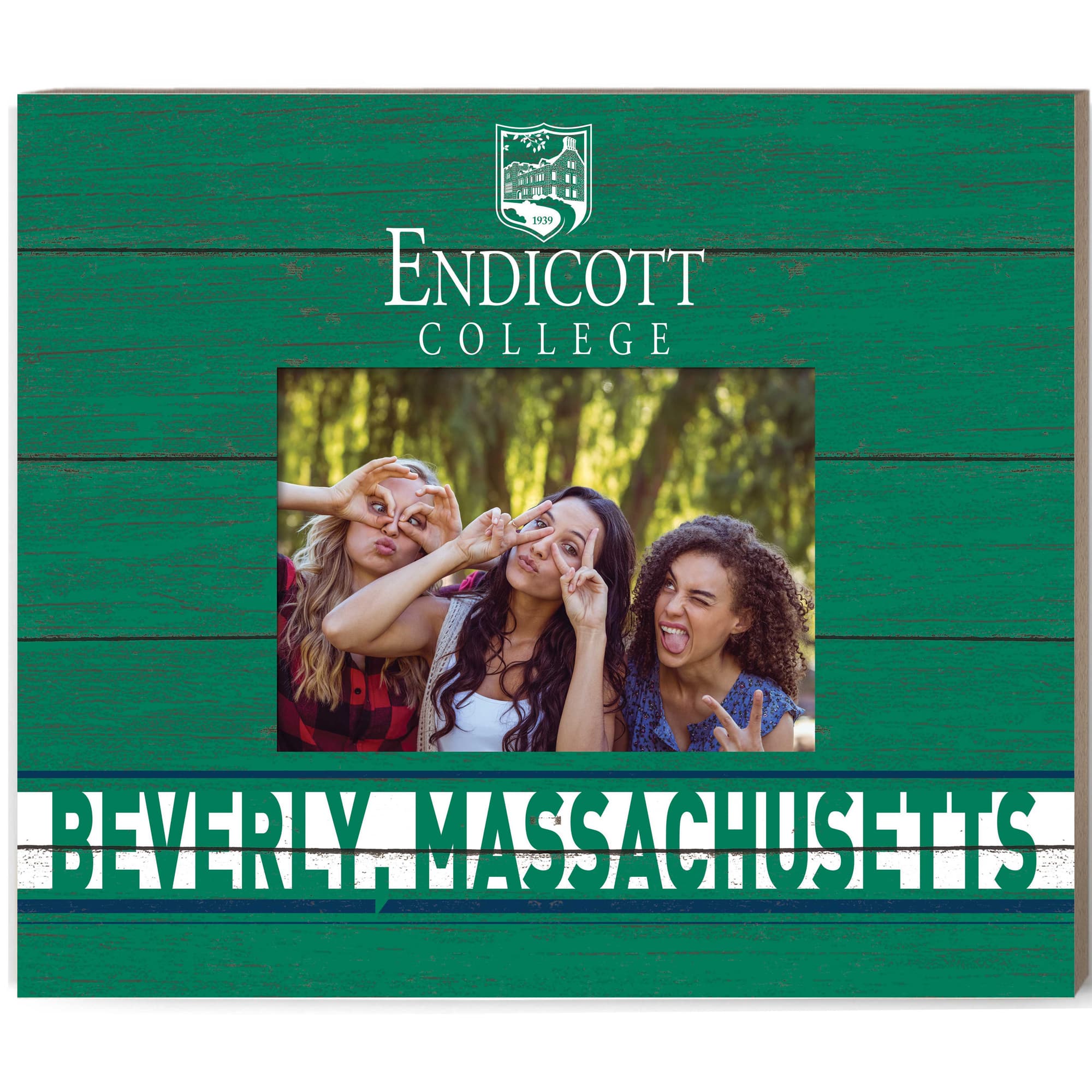 Jardine - Endicott College 11'' x 13'' Team Spirit Scholastic Picture Frame - Green price history on PriceWatchPro