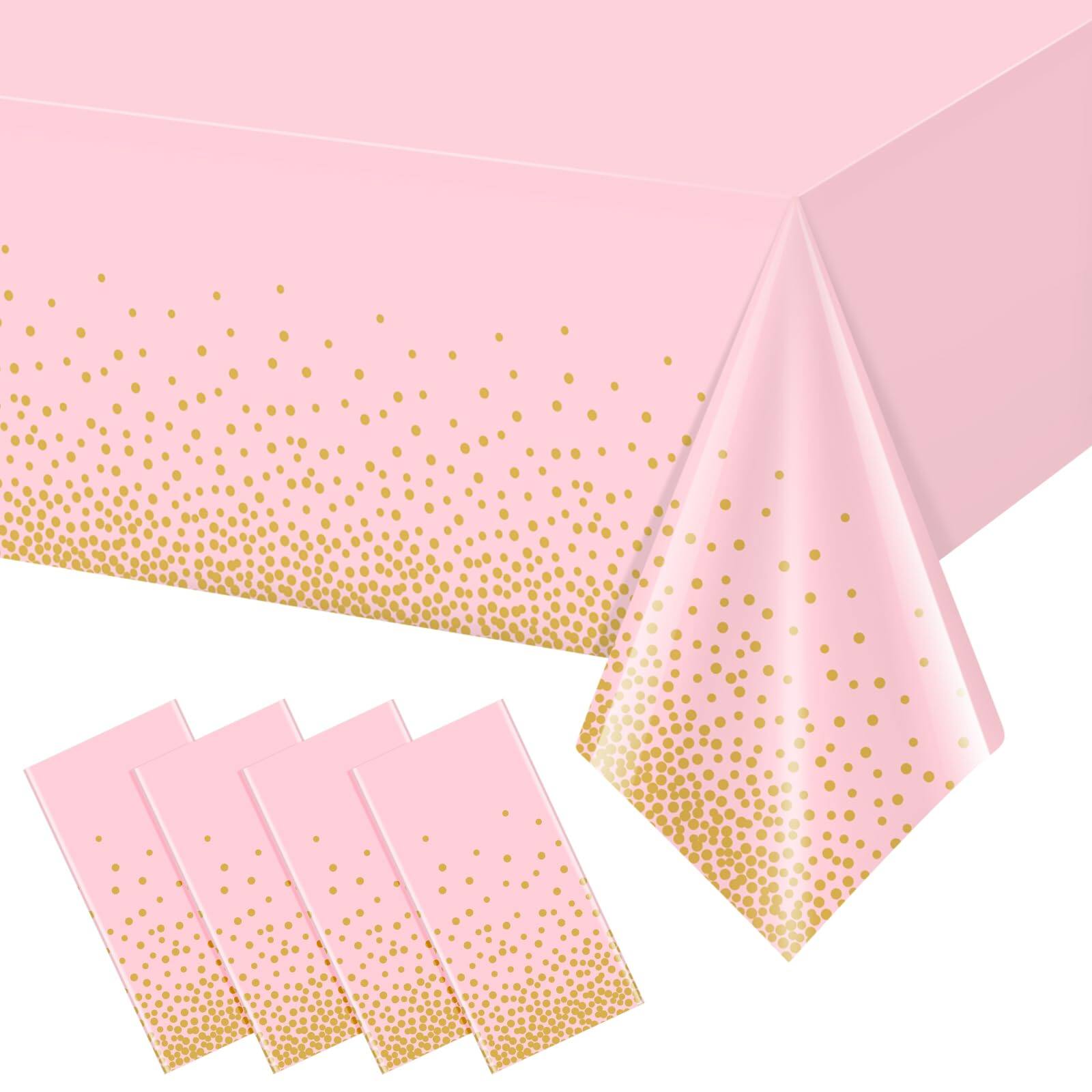 Pink & Gold-108" x 54" (1 Pack)
