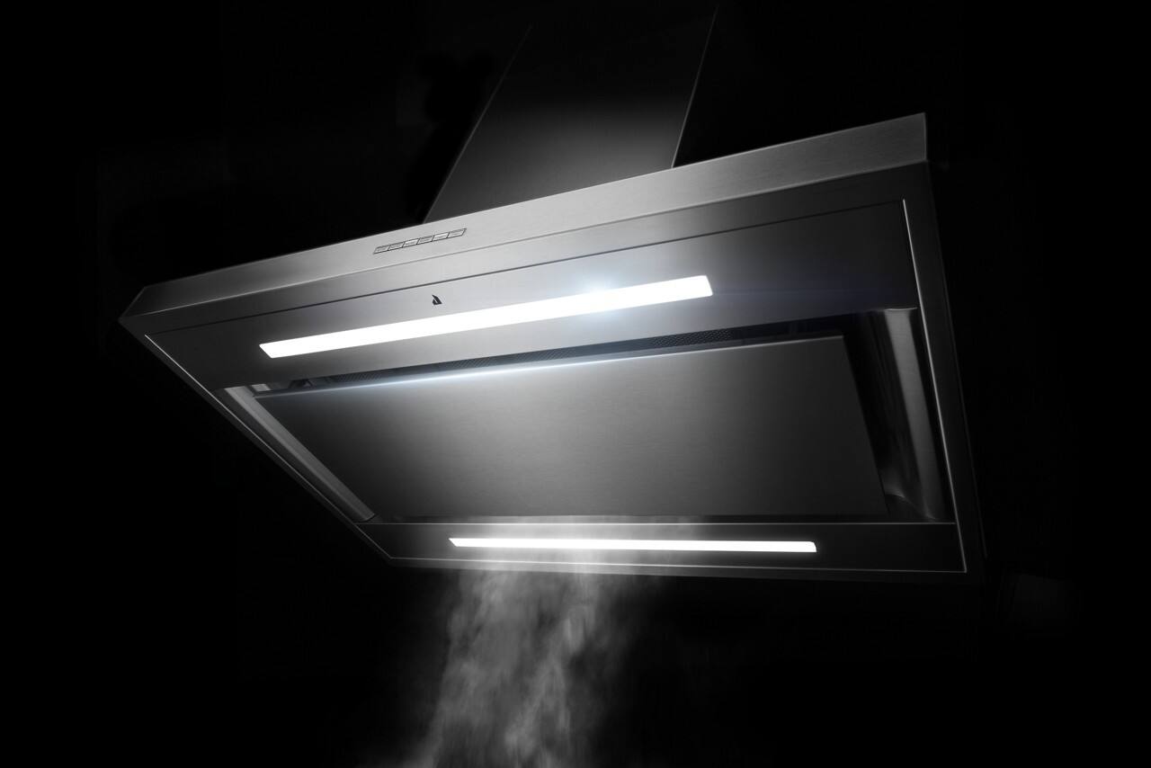 Alt View 12. JennAir - 36" Externally Vented Range Hood - Stainless steel.