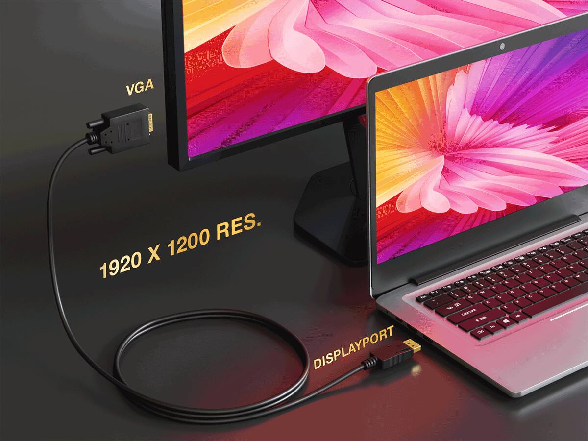 VGA RES. X 1200 1920 - DISPLAYPORT