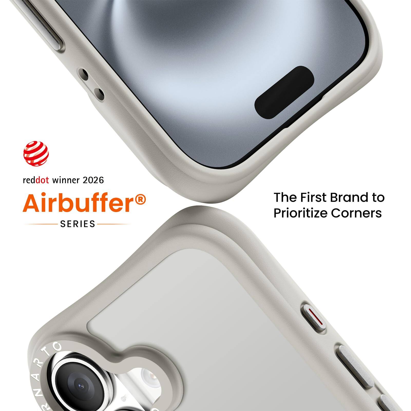 reddot winner 2026  
Airbuffer® SERIES  
The First Brand to Prioritize Corners  
ANARTO