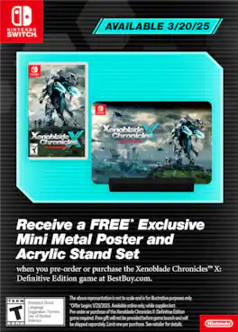 Xenoblade Chronicles X Definitive Edition GWP - Nintendo Switch