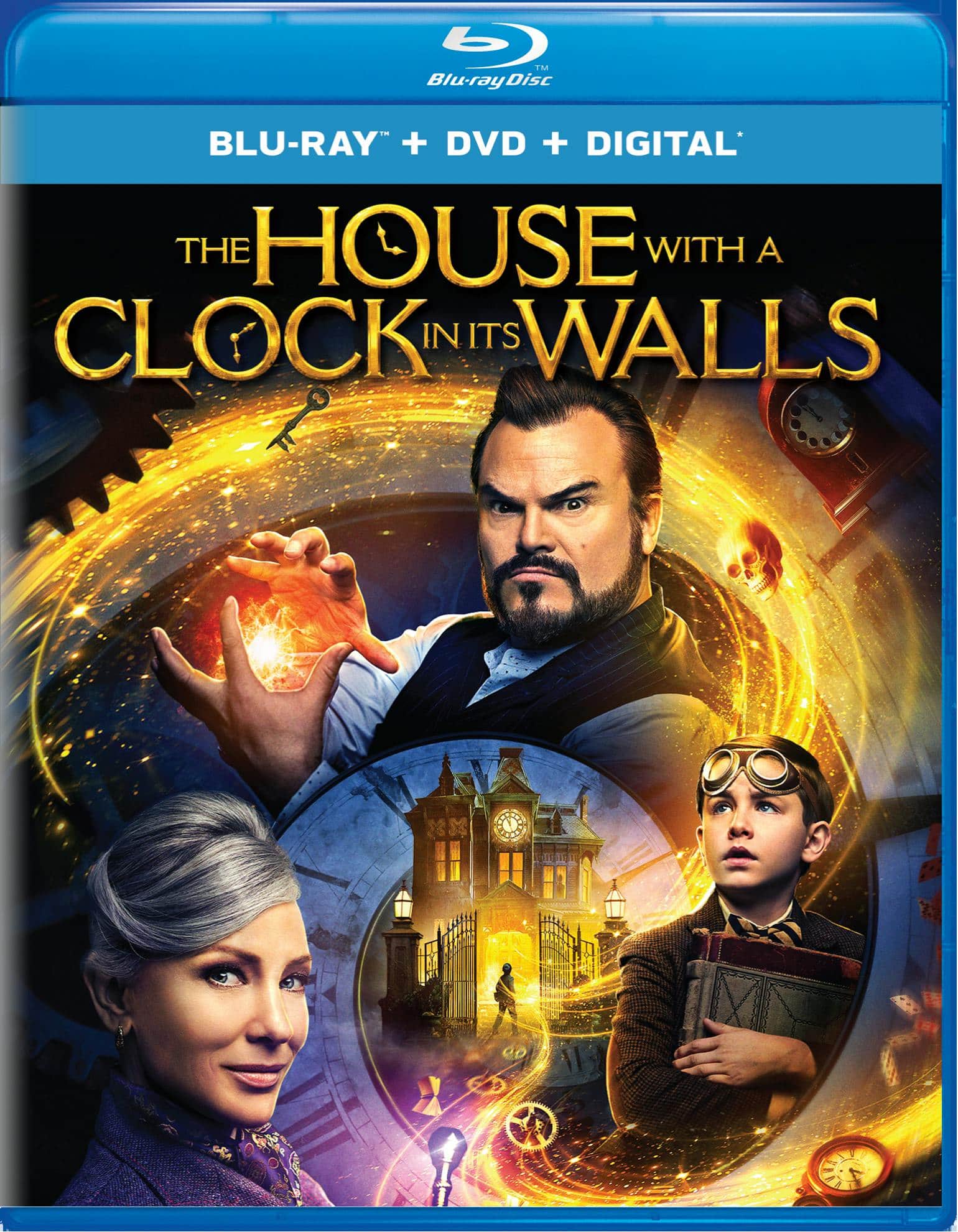 The House With a Clock in Its Walls (DVD + Digital) [Blu-ray]