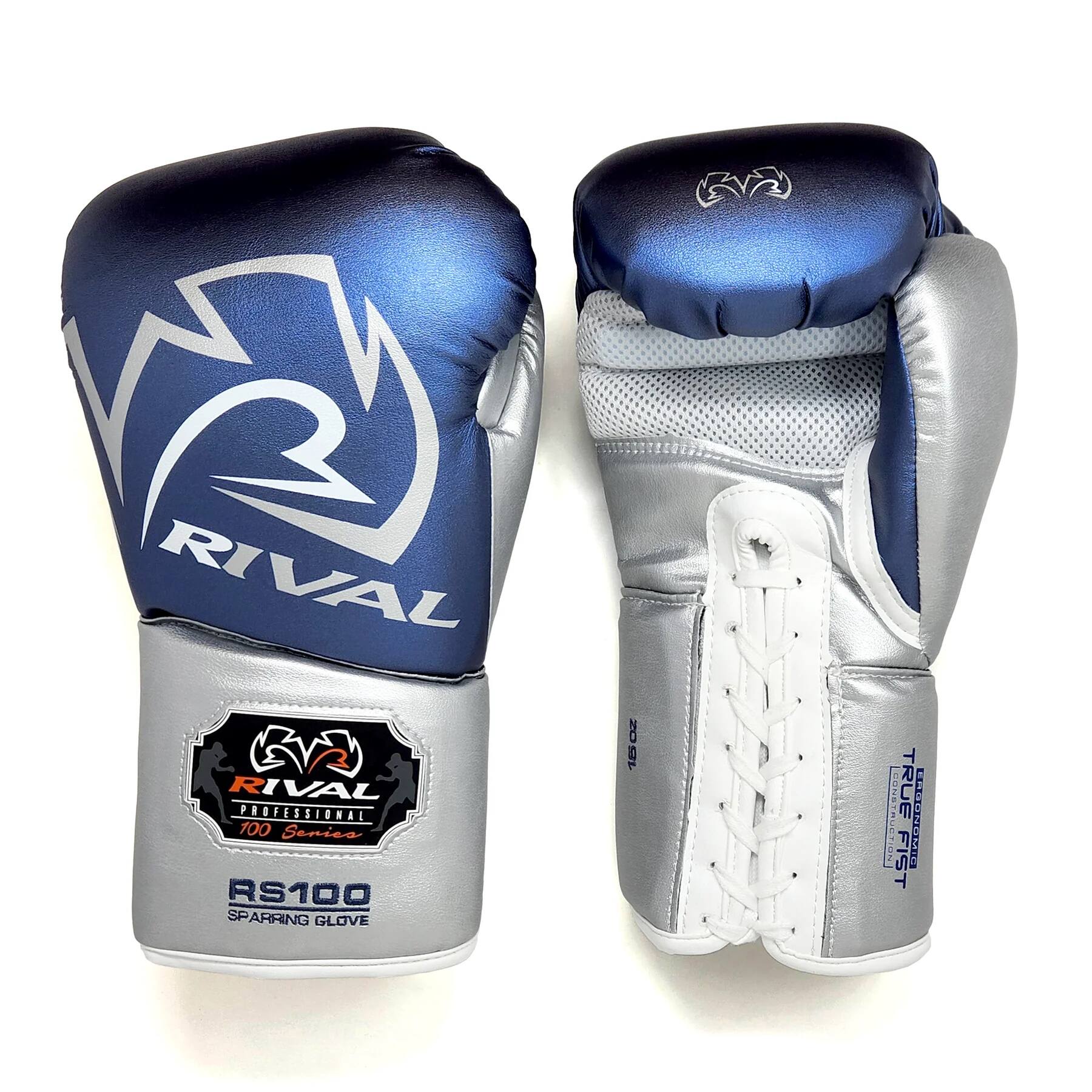 RIVAL PROFESSIONAL 100 Series RS100 SPARRING GLOVE  
TRUE FIST CONSTRUCTION