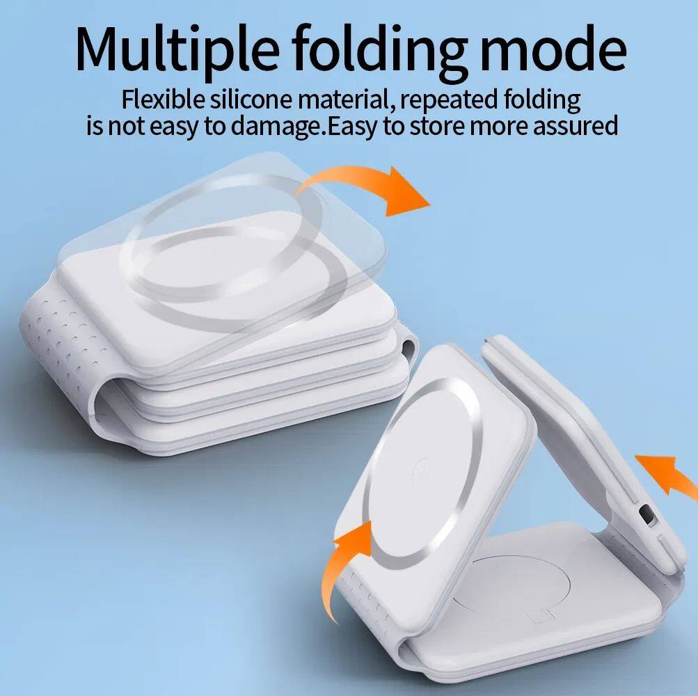 Multiple folding mode

Flexible silicone material, repeated folding is not easy to damage. Easy to store more assured