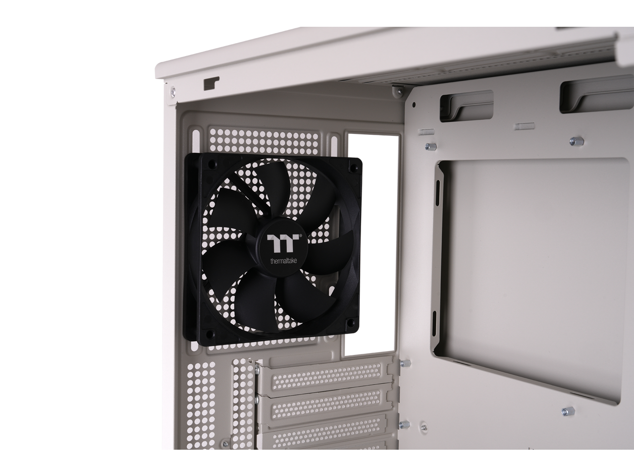 Alt View 10. Thermaltake - Thermaltake Retro 260 Micro Chassis - Black.