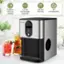 15 Mins Fast Ice Making, 3.3 Ibs Ice Storage Capacity, 56 Ibs Per Day, 5H Ice Retention.