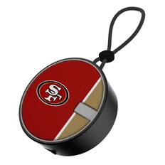 Front. Keyscaper - San Francisco 49ers Logo Waterproof Bluetooth Speaker - Multicolor.