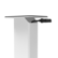 Alt View 1. Kanto - 30" Fillable Speaker Stands with Isolation Feet and Fillable Channel, Pair - White.