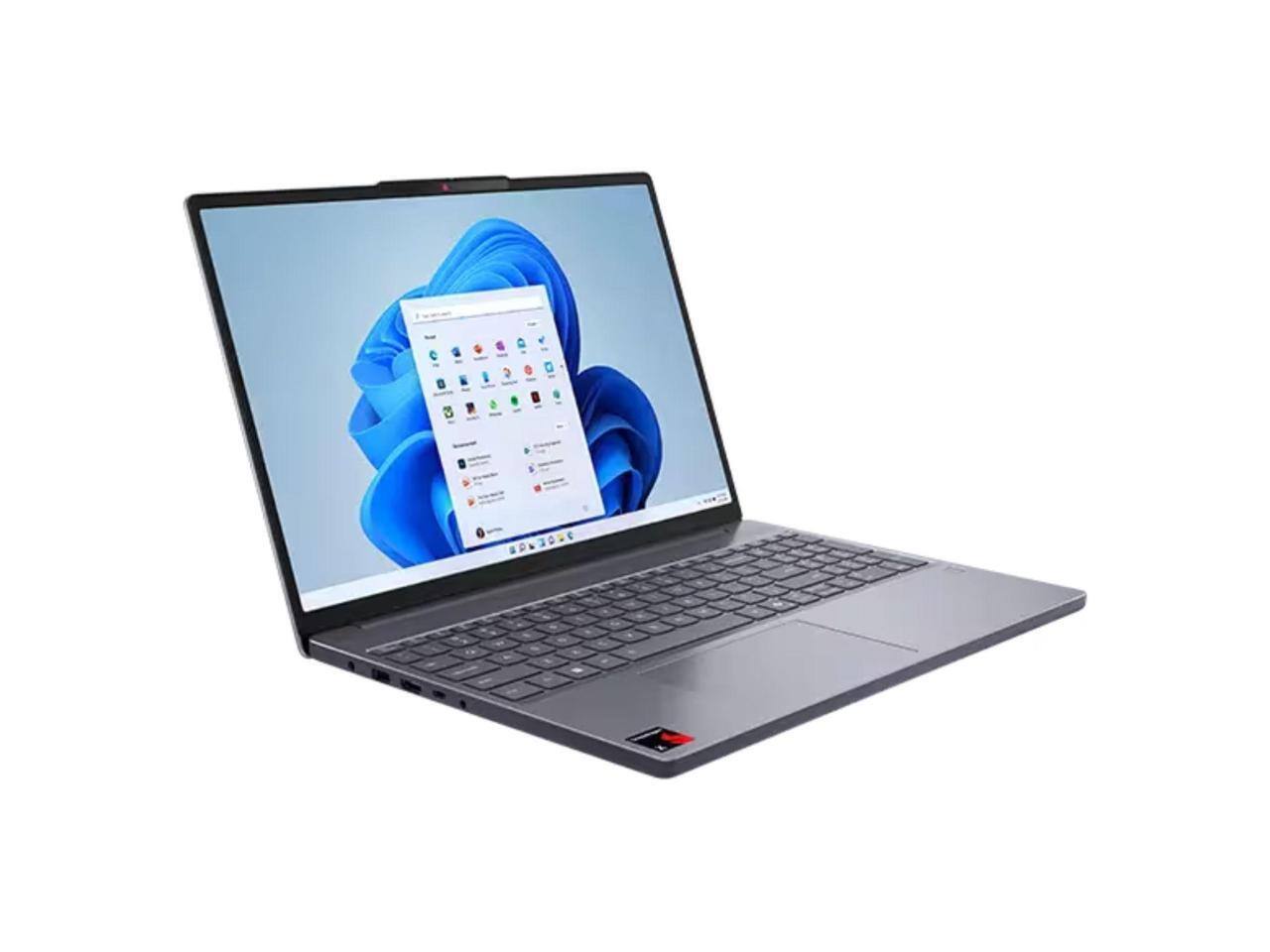 Alt View 1. Lenovo - Refurbished Lenovo IdeaPad Slim 3x Copilot+ PC, Snapdragon X, 16GB, 1TB, 15.3" Touchscreen, Windows 11 - Gray.