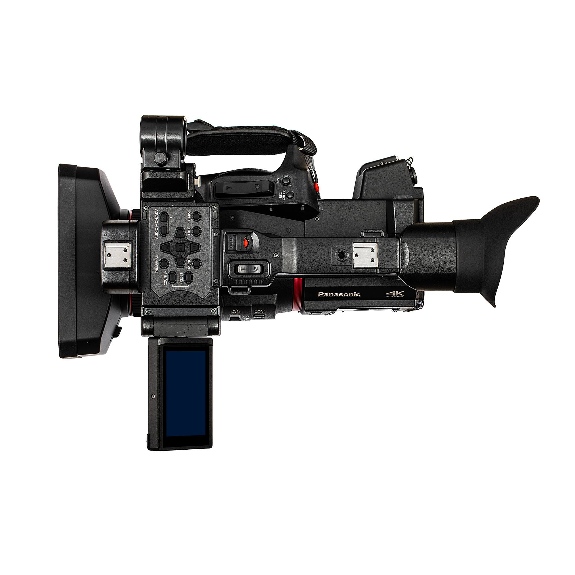 Alt View 6. Panasonic - Panasonic AG-CX370 UHD 4K Pro Camcorder with NDI|HX2 and Auto-Tracking.