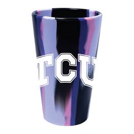 WinCraft - TCU Horned Frogs 16oz. Fashion Silicone Pint Glass - Multicolor