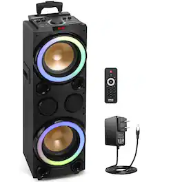 PYLE - 10'' Portable Bluetooth Speaker System