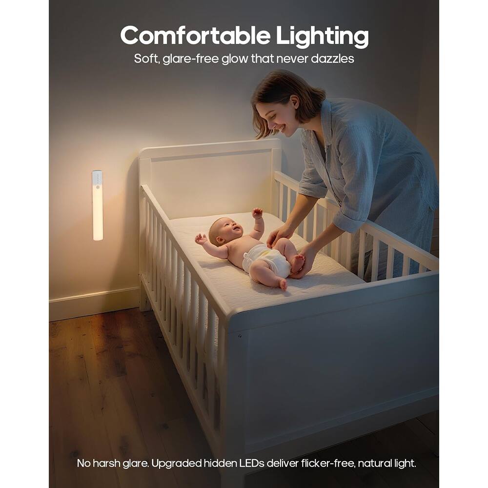 Comfortable Lighting  
Soft, glare-free glow that never dazzles  

No harsh glare. Upgraded hidden LEDs deliver flicker-free, natural light.