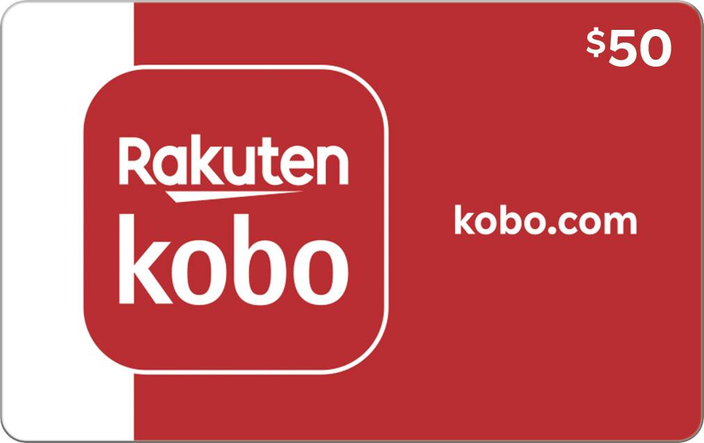 Rakuten Kobo $50 Gift Card [Digital] price history on PriceWatchPro