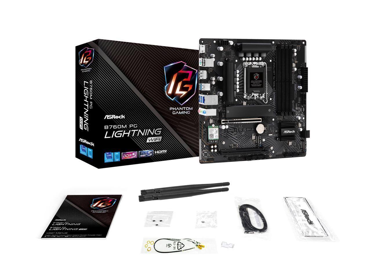 ASRock B760M PG LIGHTNING WiFi