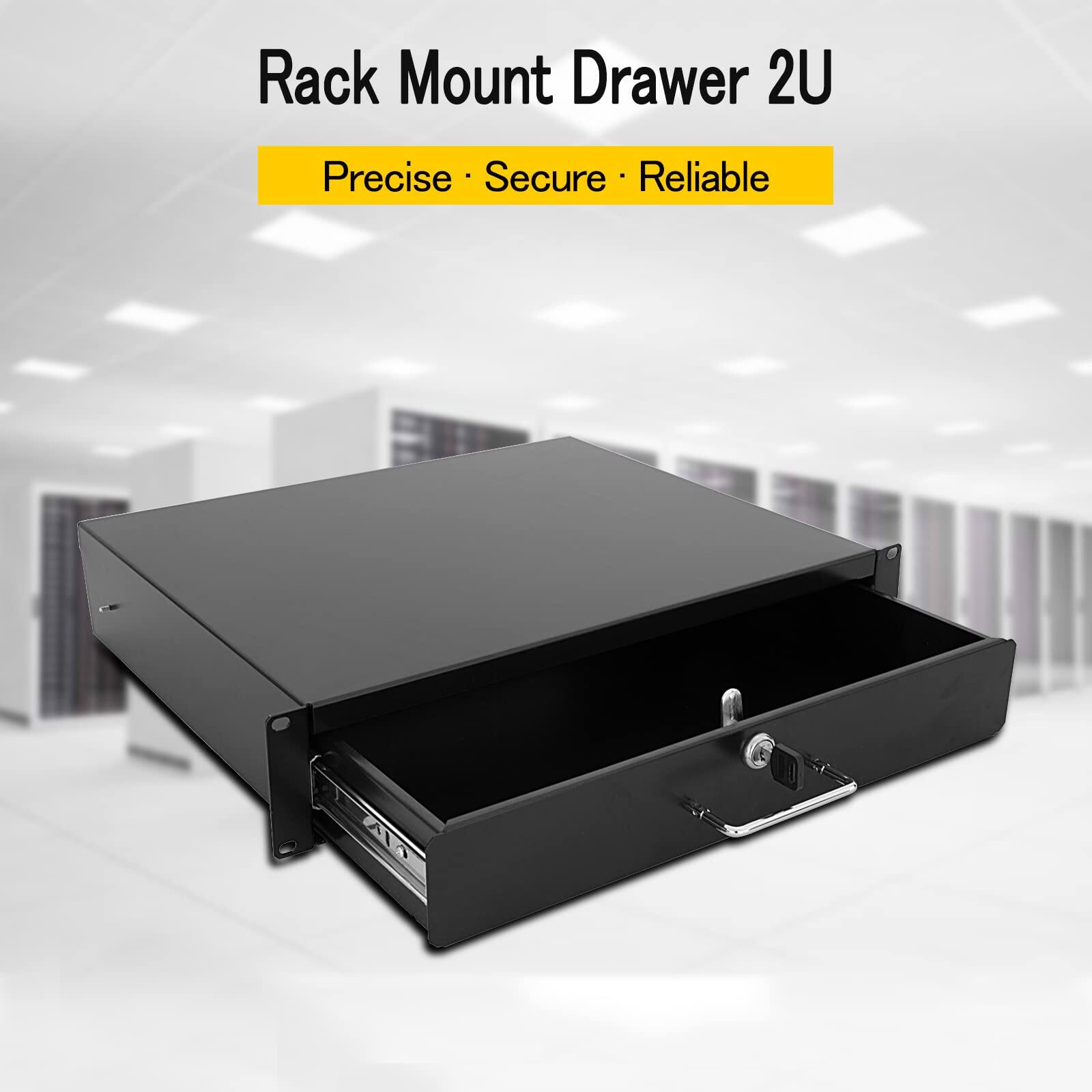Rack Mount Drawer 2U  
Precise • Secure • Reliable