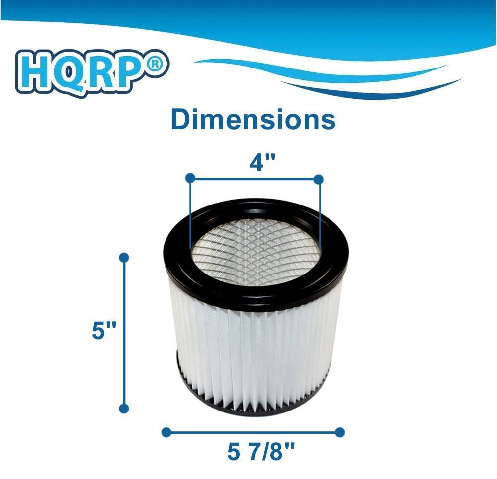 HQRP Dimensions 4" 5" 5 7/8"