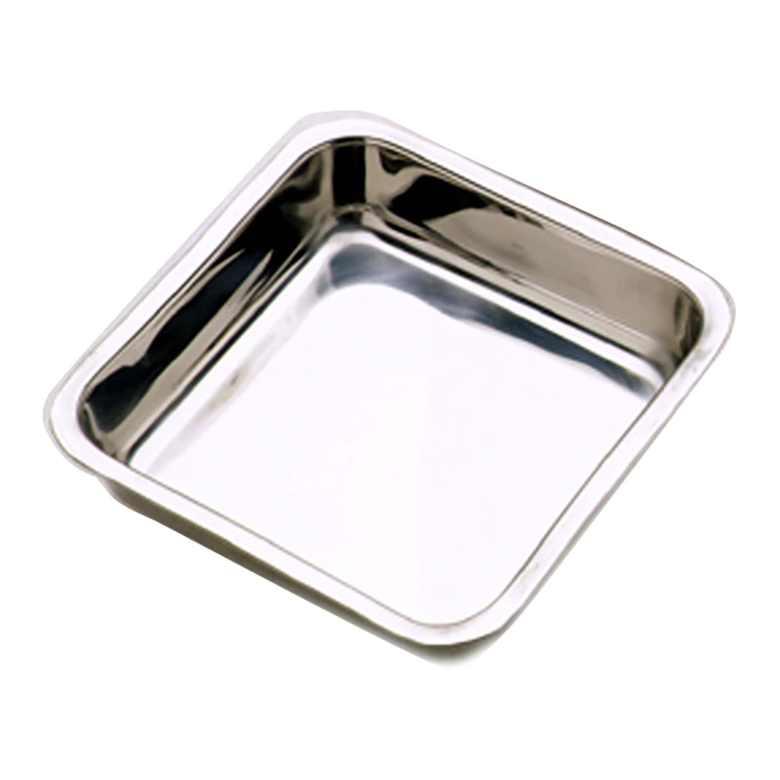 Norpro - 8-Inch Stainless Steel Square Cake Pan – Rust-Resistant, Easy-Clean Baking Pan - Silver
