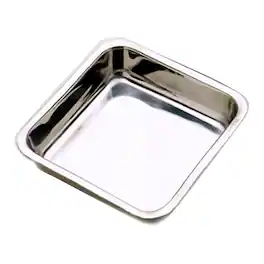 Norpro - 8-Inch Stainless Steel Square Cake Pan – Rust-Resistant, Easy-Clean Baking Pan - Silver