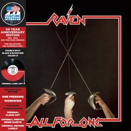 Raven - All For One - 40 Year Anniversary - VINYL LP