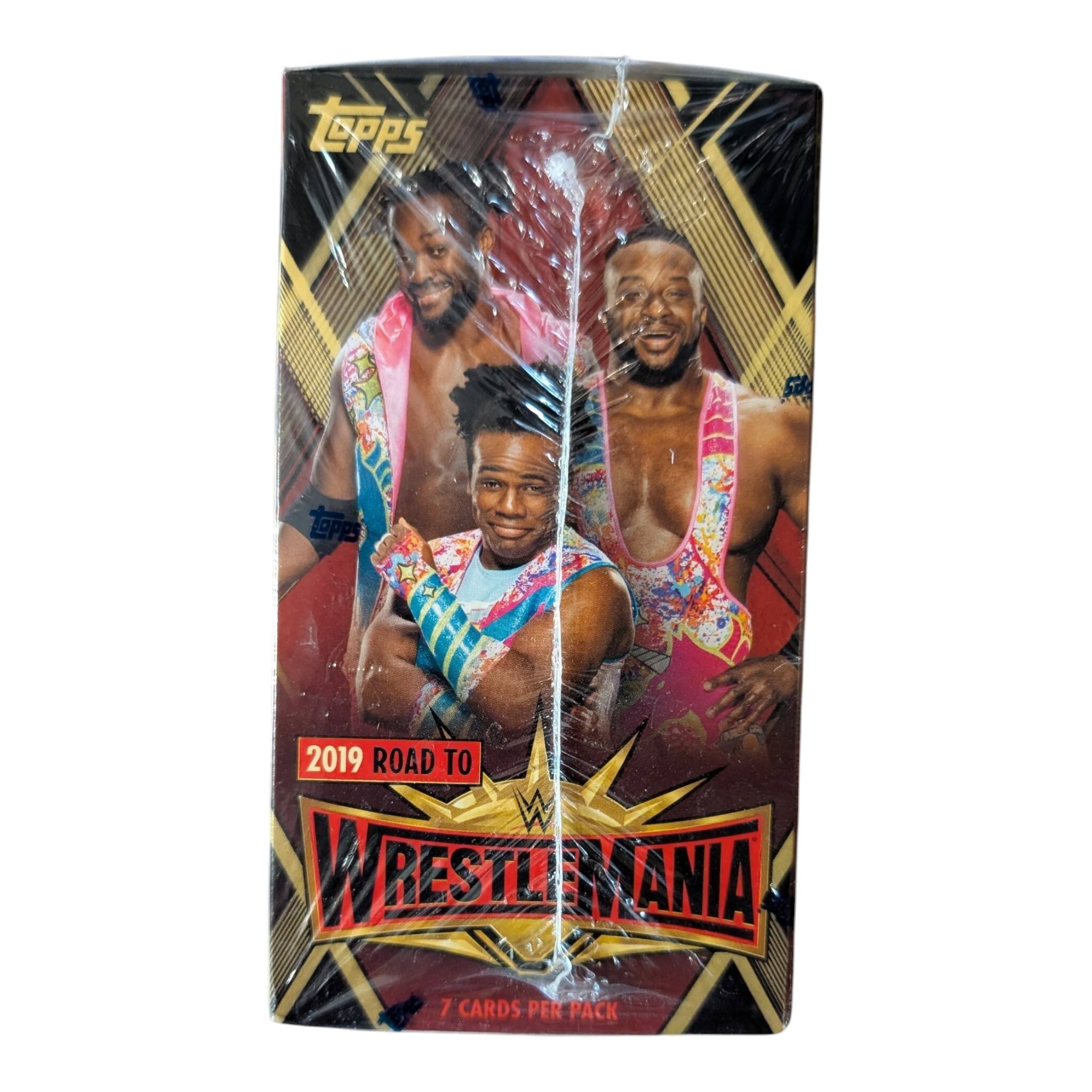 Topps 2019 Road to Wrestlemania 7 Cards per Pack
