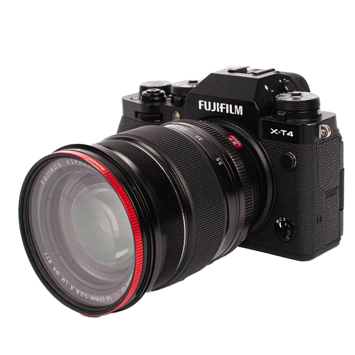 FUJIFILM X-T4 with FUJINON ASPHERICAL 16-55mm f/2.8 R LM WR XF Lens

$77