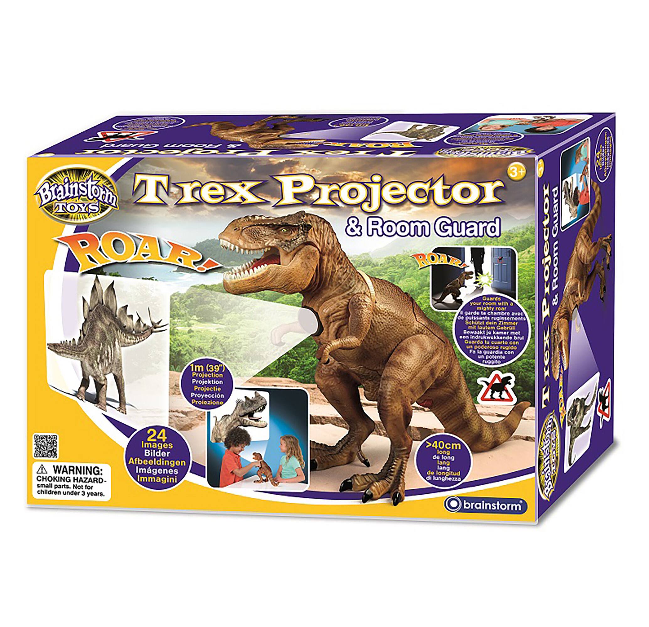 Brainstorm Trex Projector & Room Guard Roar Roar! Quadruple Projector & Room Guard. Mighty rear guard for the chamber of the pulbants regiments. Four foom o. Projector & Room Guard.