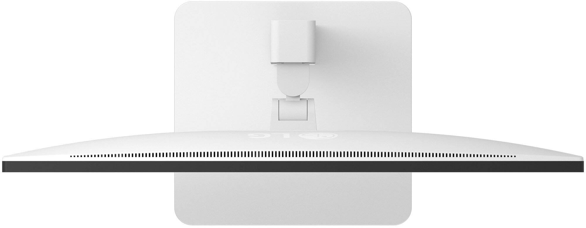 Alt View 5. LG - UltraFine 27" IPS UHD 60Hz Monitor with HDR10 (HDMI, DisplayPort) - White.