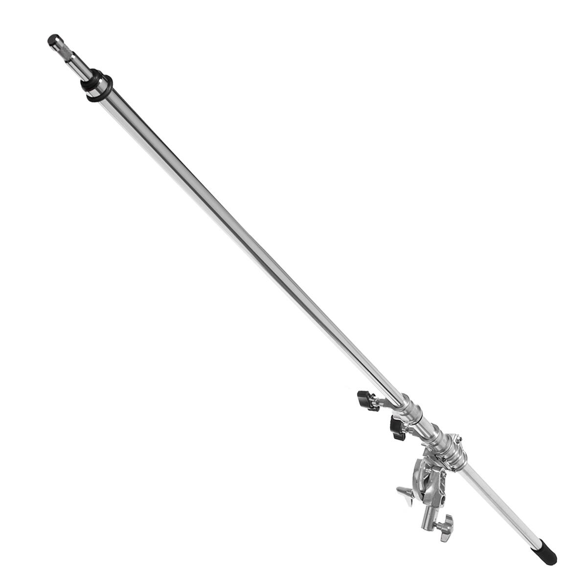 Alt View 9. Flashpoint - Flashpoint 86" Telescopic Boom Arm, Chrome-Plated.