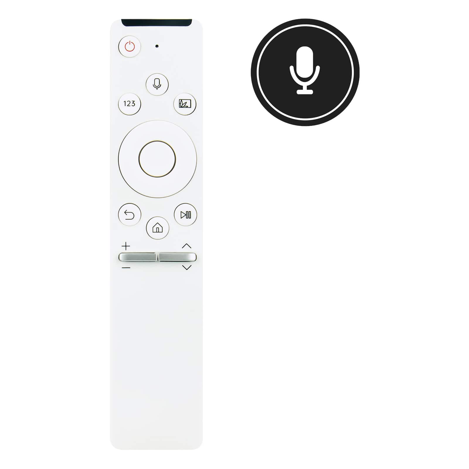 VINABTY - New BN59-01298P Replaced Remote Control Fits for Samsung TV QN65Q7FN QN65Q7QN82Q8FNBFXZA QN75Q6FNAFXZA QN82Q6FNAFXZA - White