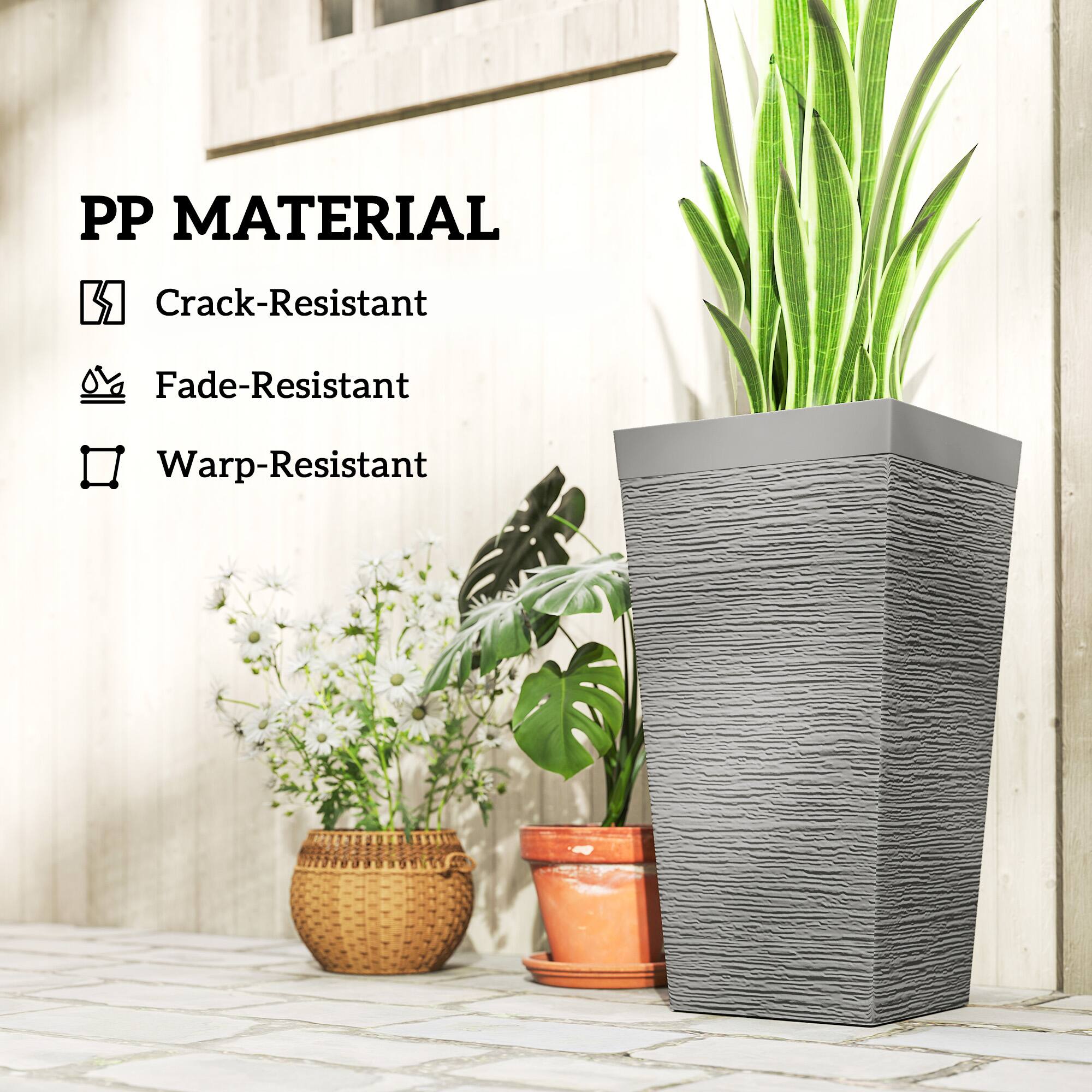 PP MATERIAL  
- Crack-Resistant  
- Fade-Resistant  
- Warp-Resistant