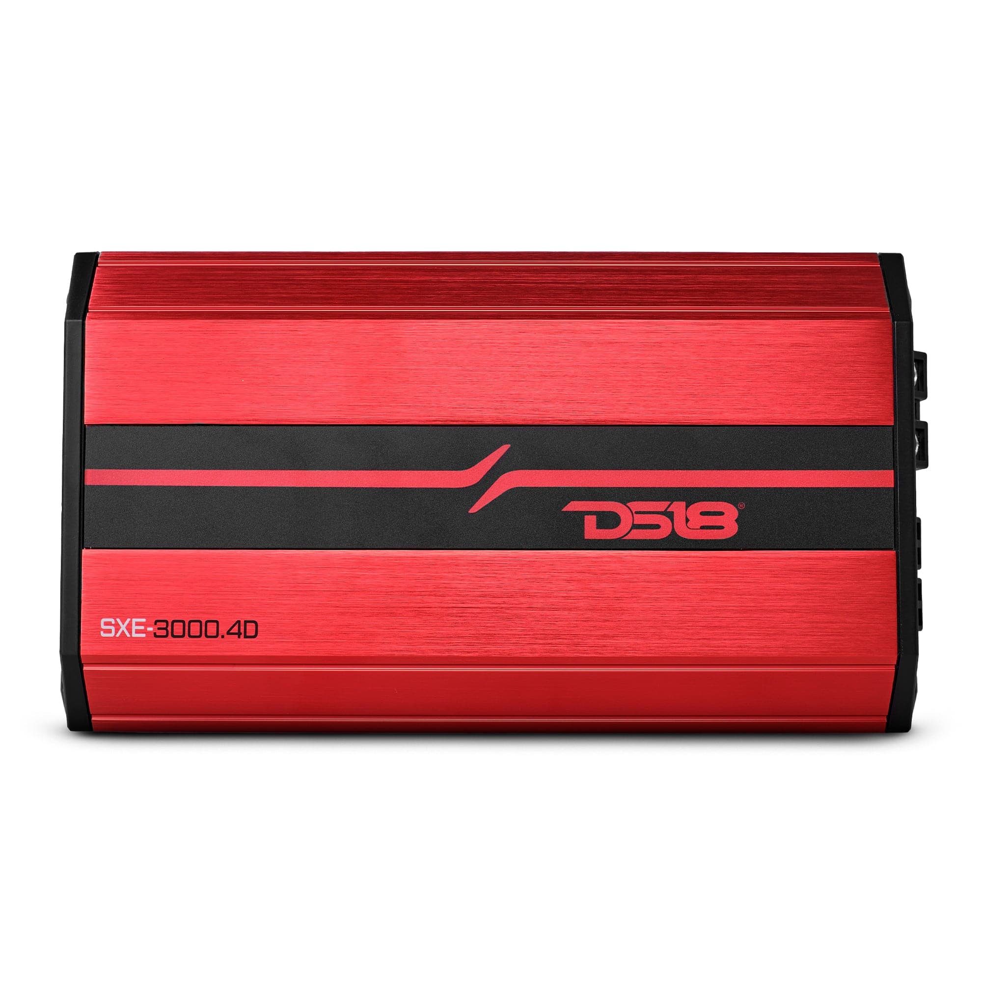 DS18 Audio - SXE 4-Channel Class D Car Amplifier, 4 x 200W RMS at 4 Ohm - Red