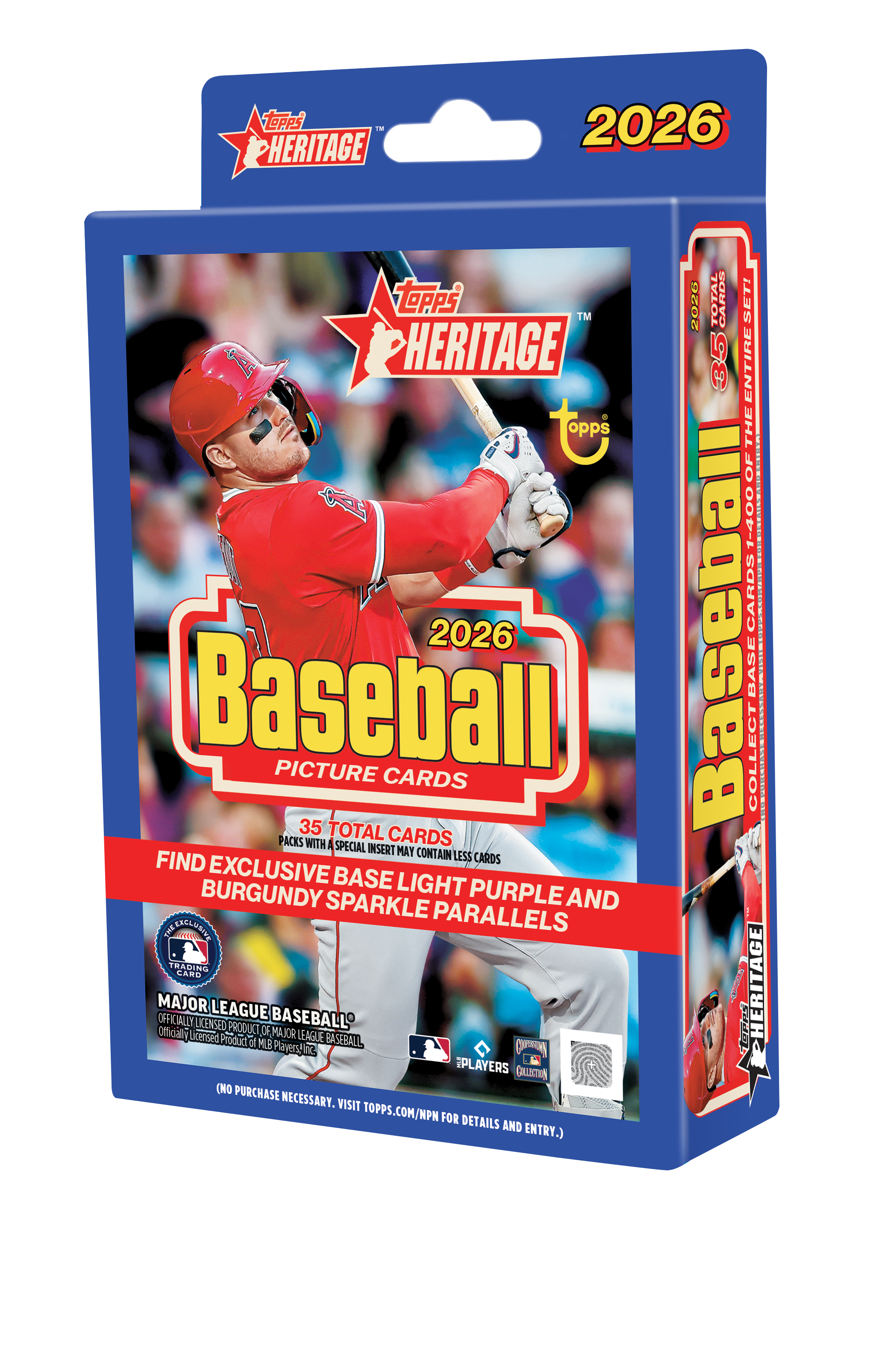 2026 Topps Heritage Baseball Hanger Pack