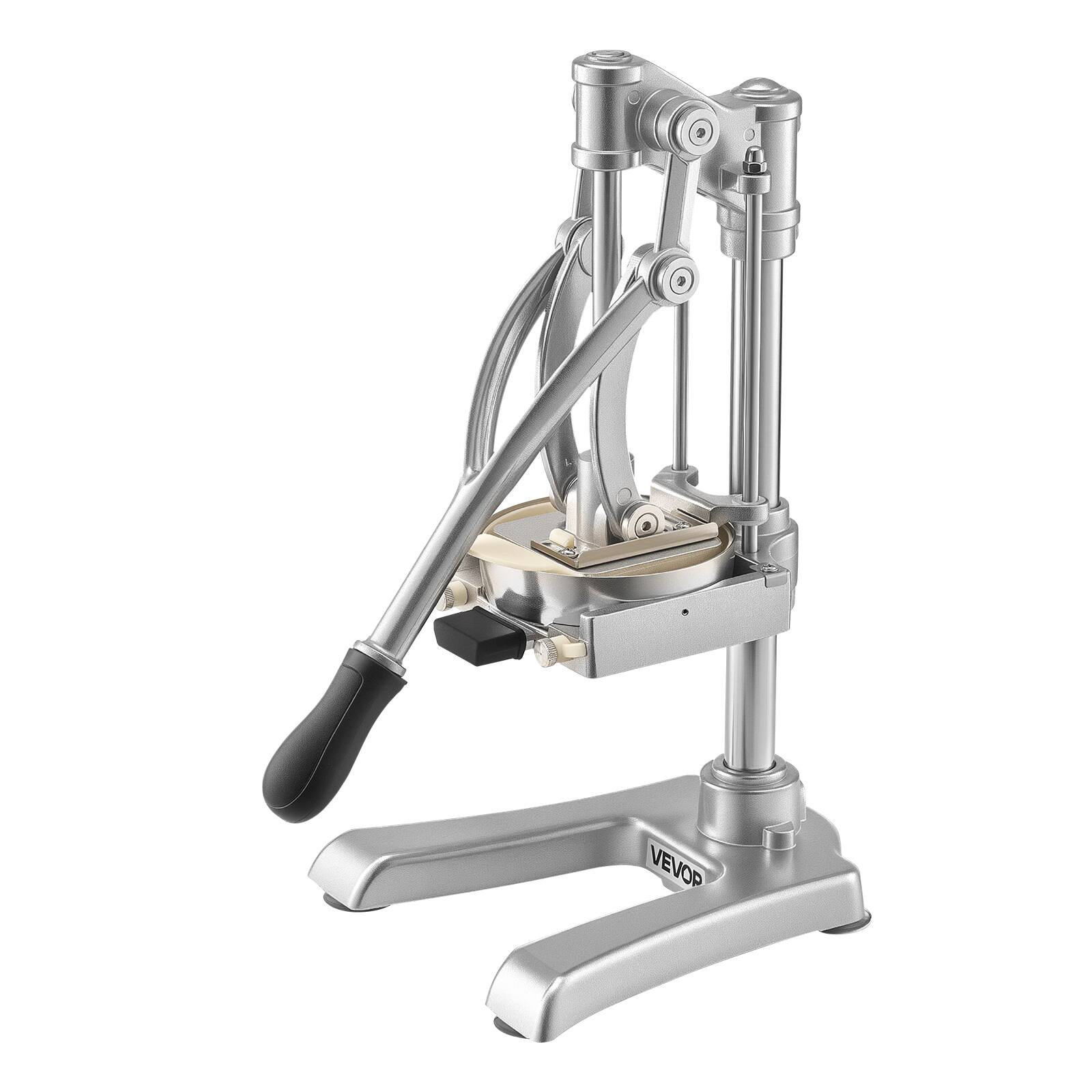 Alt View 5. VEVOR - Commercial French Fry Cutter,Stainless Steel Vegetable Fruit Chopper with 3 Replacement Blades 1/2Inch 3/8Inch 1/4Inch - Silver.