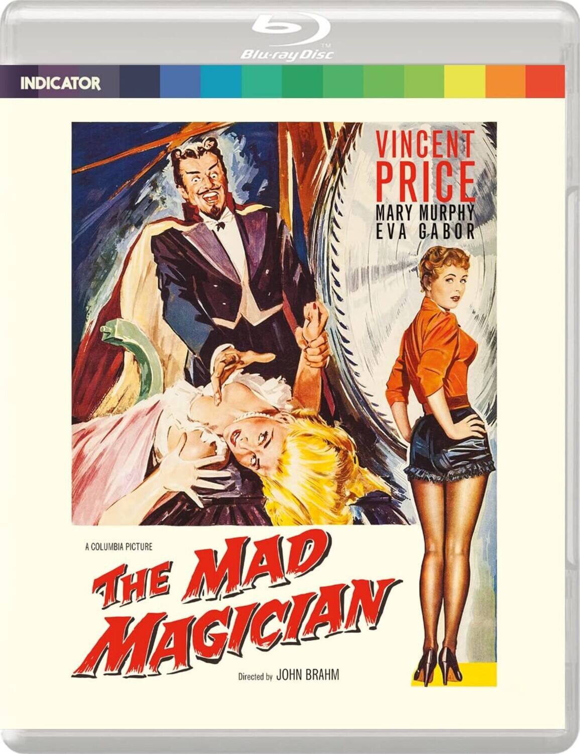 Front. The Mad Magician (3D & 2D Versions)   - BLU-RAY 3-D.