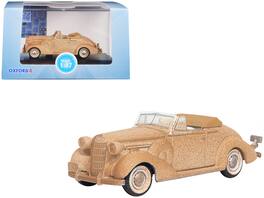 1936 Buick Special Convertible Coupe Beige (Rusted) "Junkyard Project" 1/87 (HO) Scale Model Car by Oxford Diecast