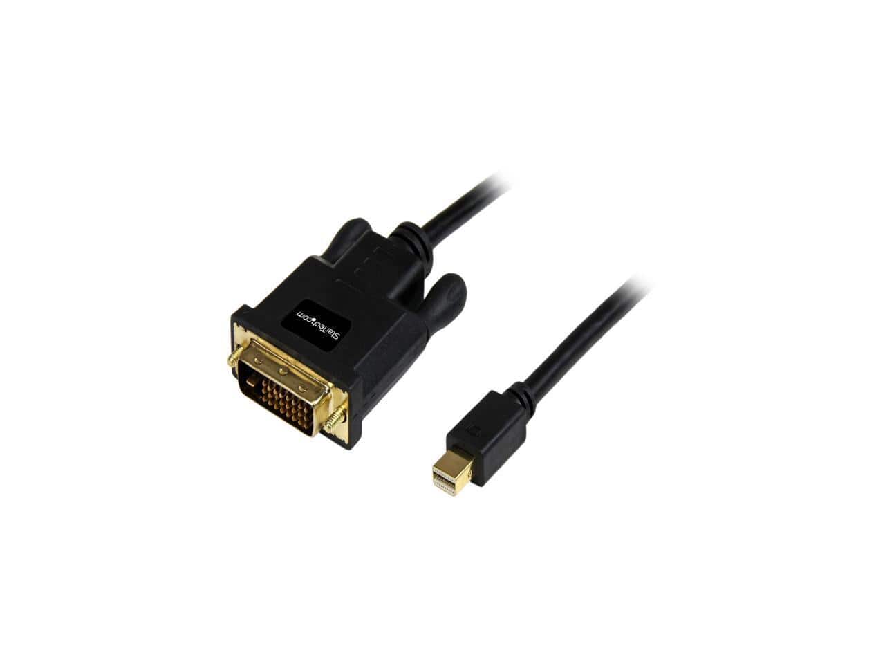 StarTech.com - Model MDP2DVIMM10B Mini DisplayPort to DVI Adapter Converter Cable Male to Male