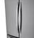 Alt View 11. LG - 23 Cu. Ft. French Door Counter-Depth Smart Refrigerator with Ice Maker - Stainless Steel.