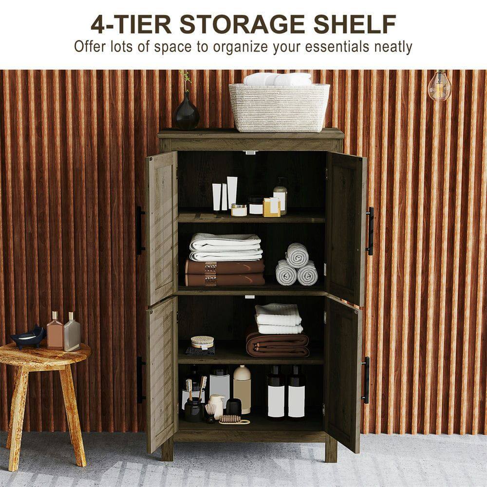 4-TIER STORAGE SHELF  
Offer lots of space to organize your essentials neatly