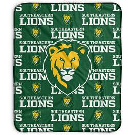 Pegasus - Southeastern Louisiana Lions 50" x 60" Repeat Wordmark Fleece Blanket - Multicolor