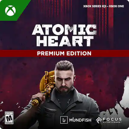 Xbox Series X|S Atomic Heart Premium Edition Mature 12+ M ESRB nO RECHTIYSA Mundfish Focus Entertainment - M (Mature 17+)
