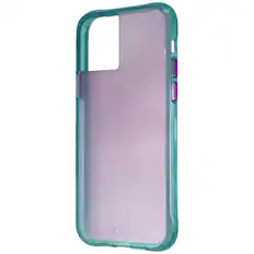 Front. Case-Mate - Case-Mate Tough NEON Series Hard Case for iPhone 11 Pro - Purple/Turquoise Neon - Multicolor.