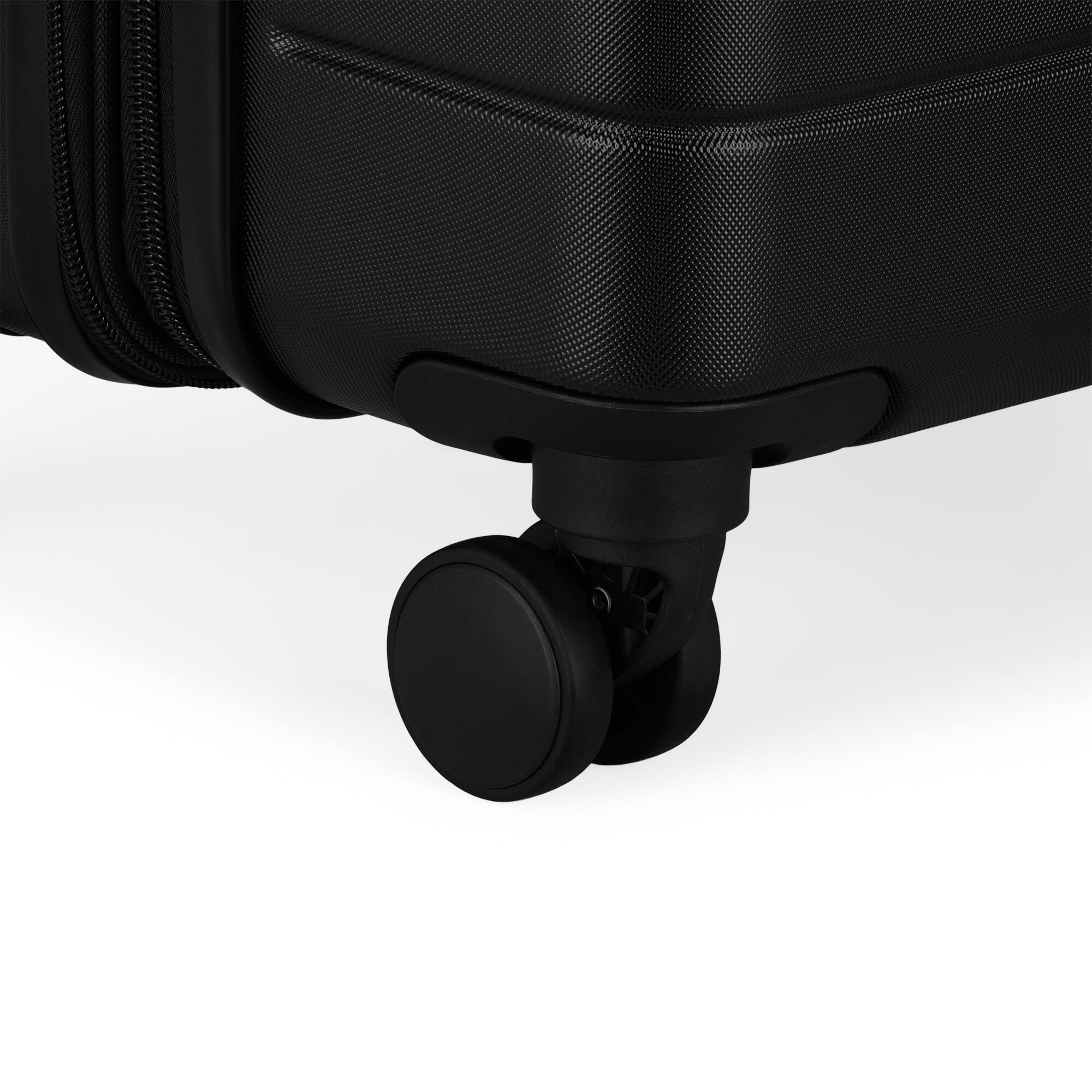 Alt View 8. Bugatti - Bugatti Munich Pro 3 Piece Hardside Luggage Set - BLACK.