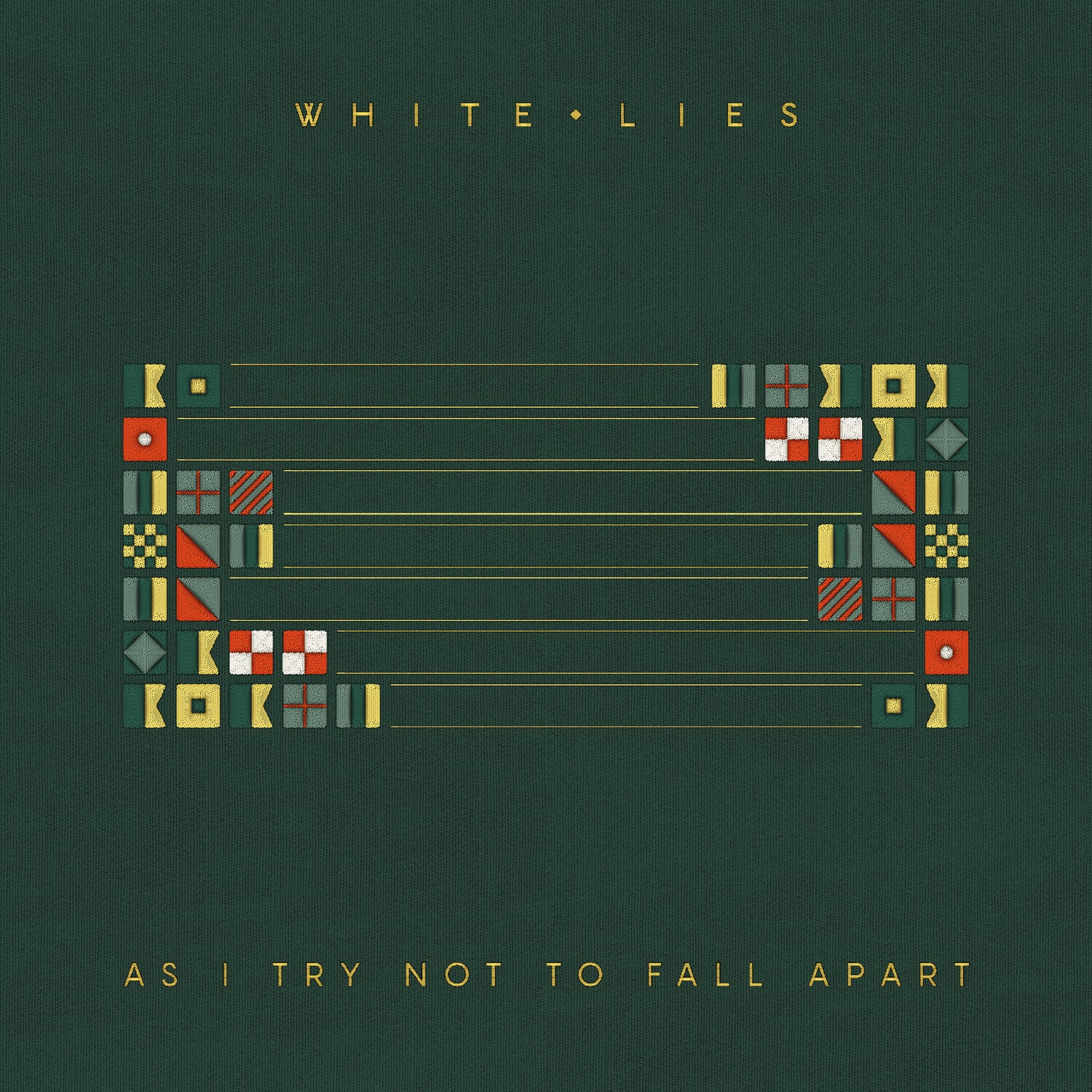 White Lies - As I Try Not To Fall Apart - Cream  - VINYL LP