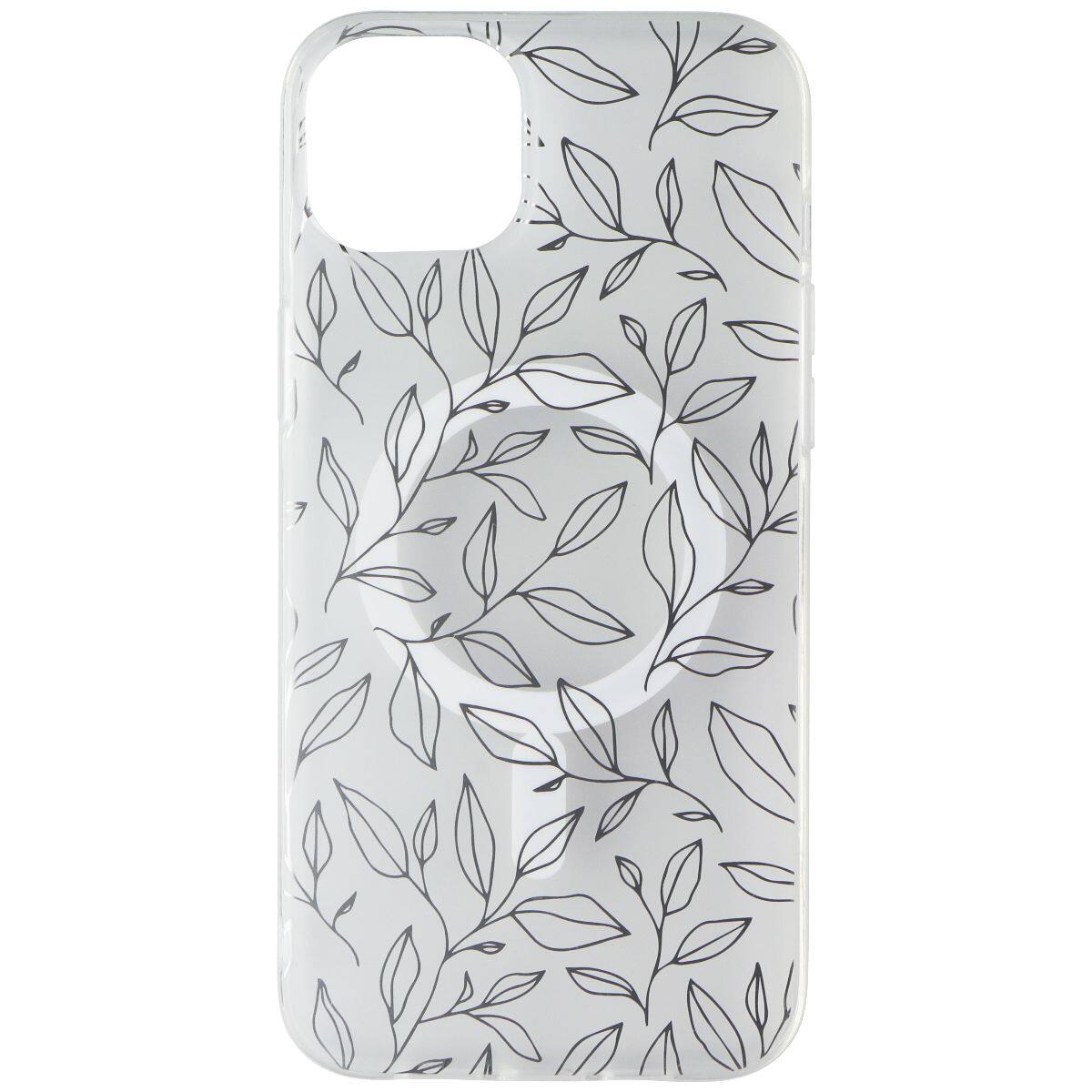 Back. Nimbus9 - Stratus Series Case for iPhone 14 Plus - Leaves - Leaves.