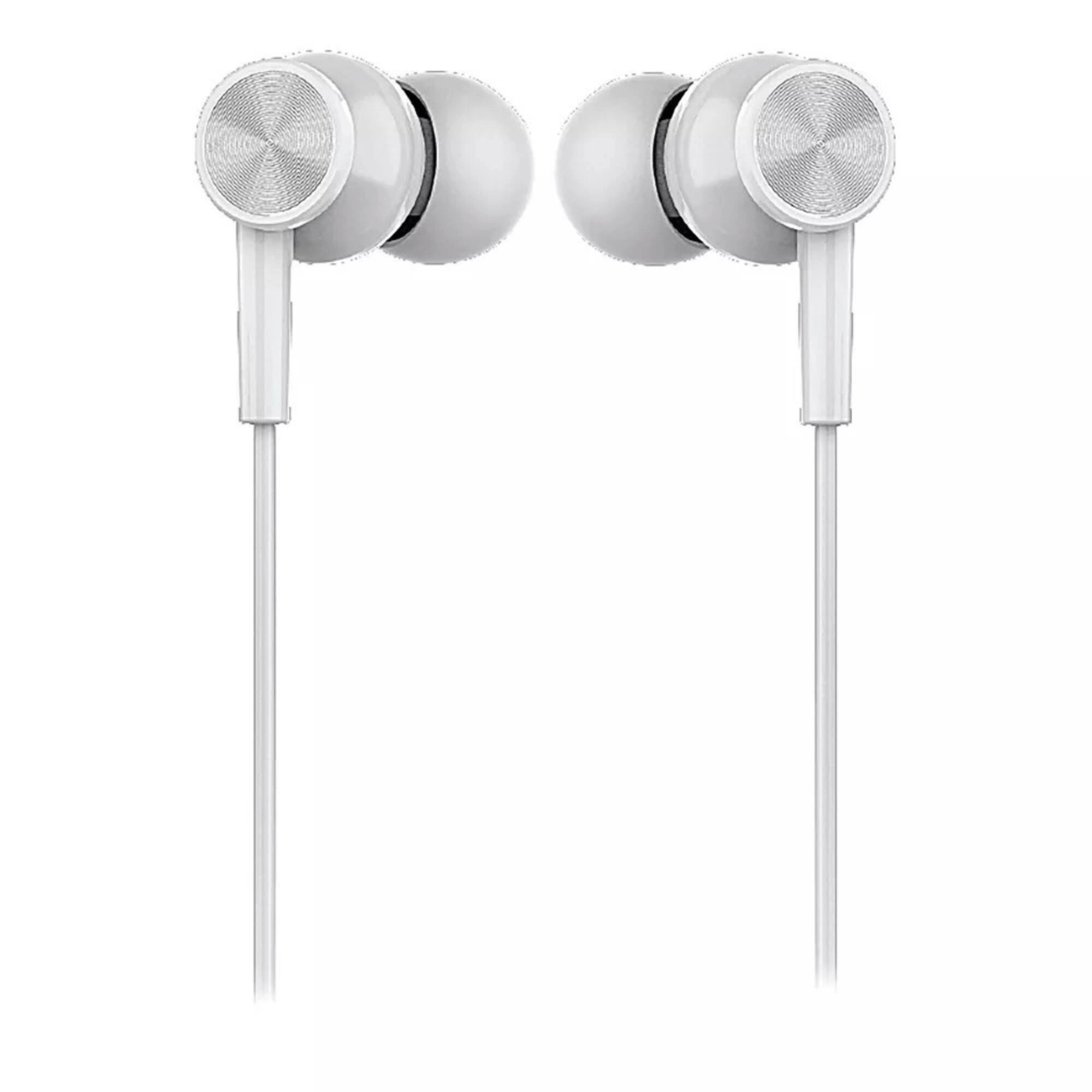 Alt View 3. Xyst - 3.5mm Stereo In-Ear Earbuds with Microphone - White.