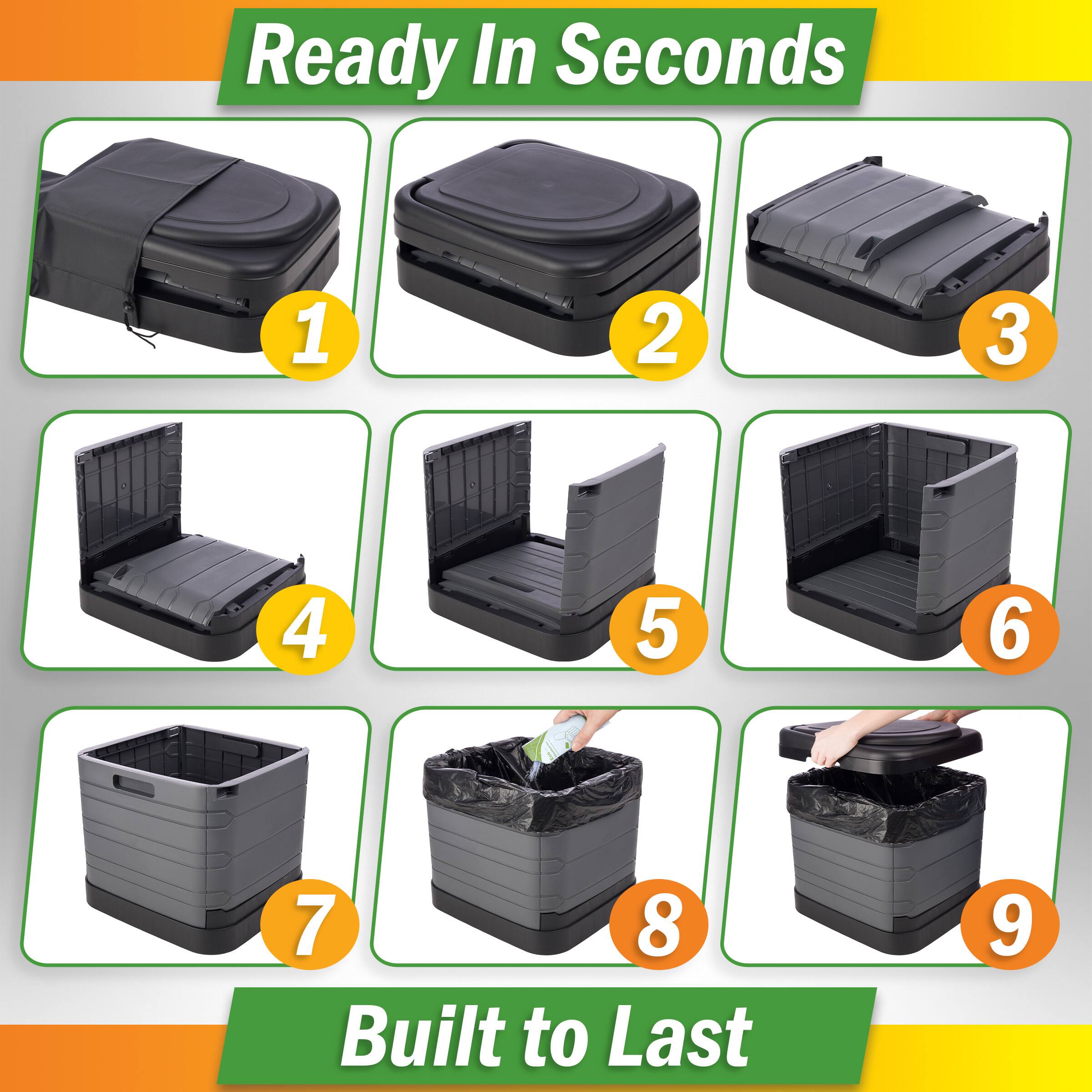 Ready In Seconds  
1 2 3 4 5 6 7 8 9  
Built to Last